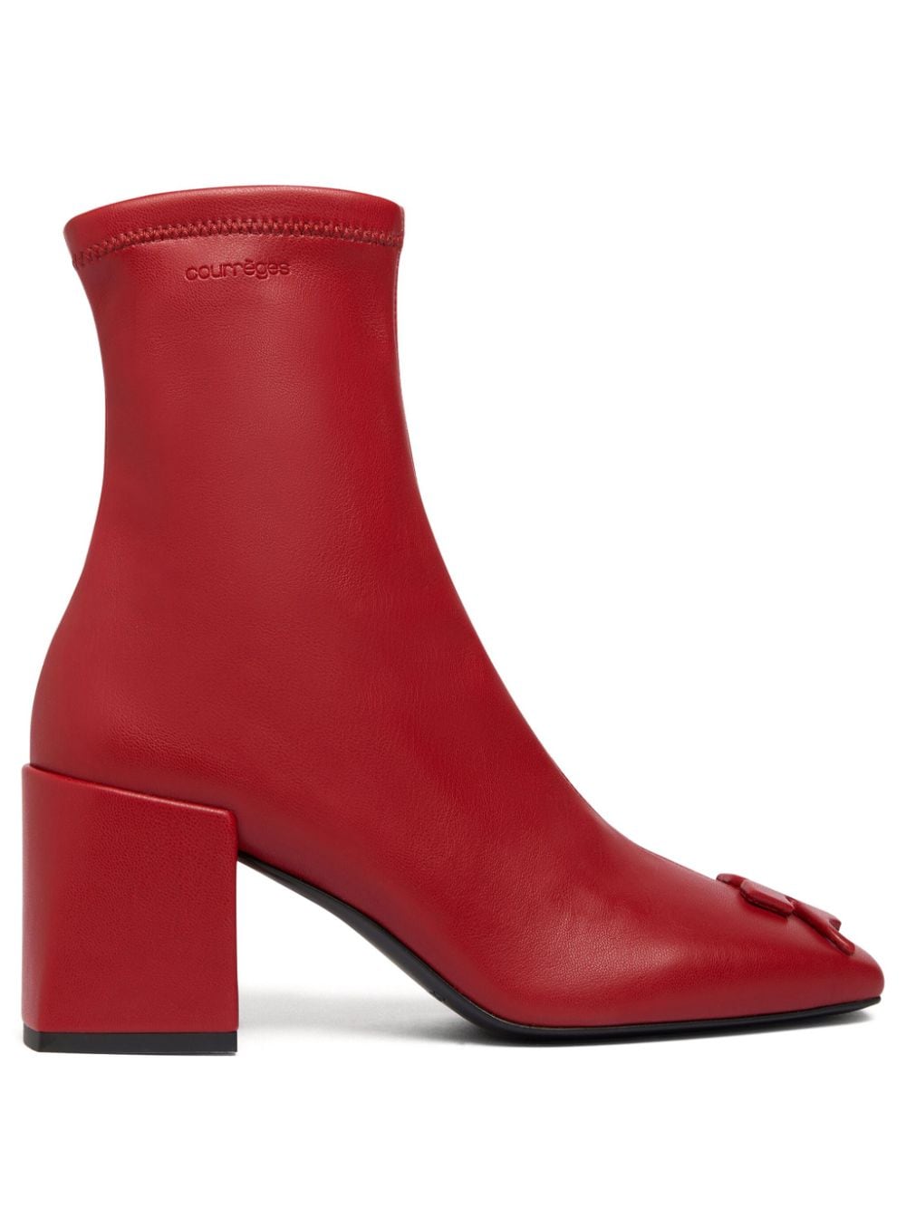 Courrèges Reedition AC ankle boots - Red von Courrèges