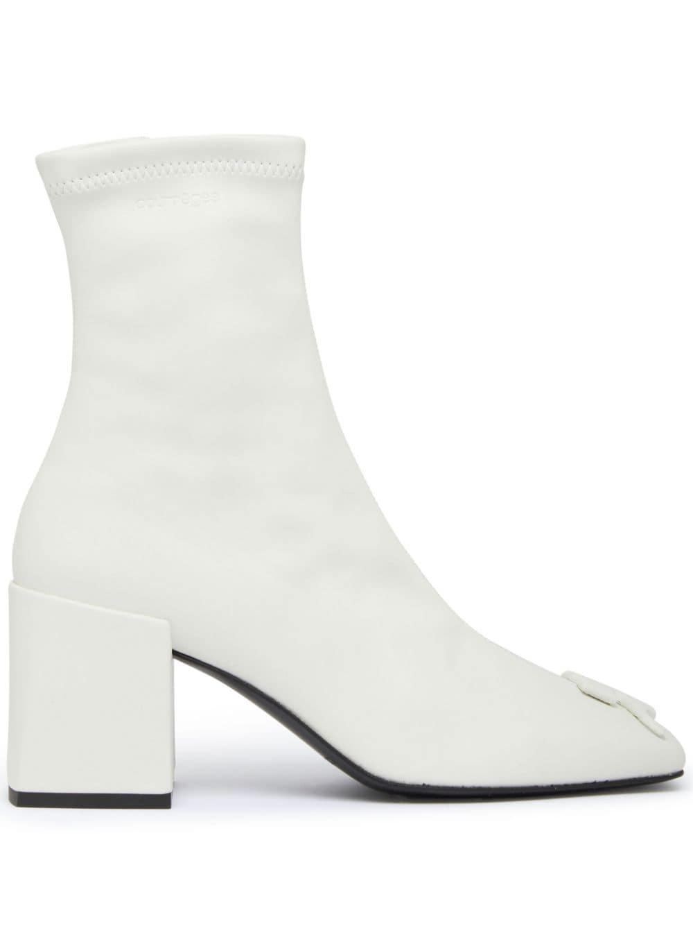 Courrèges Reedition AC ankle boots - White von Courrèges