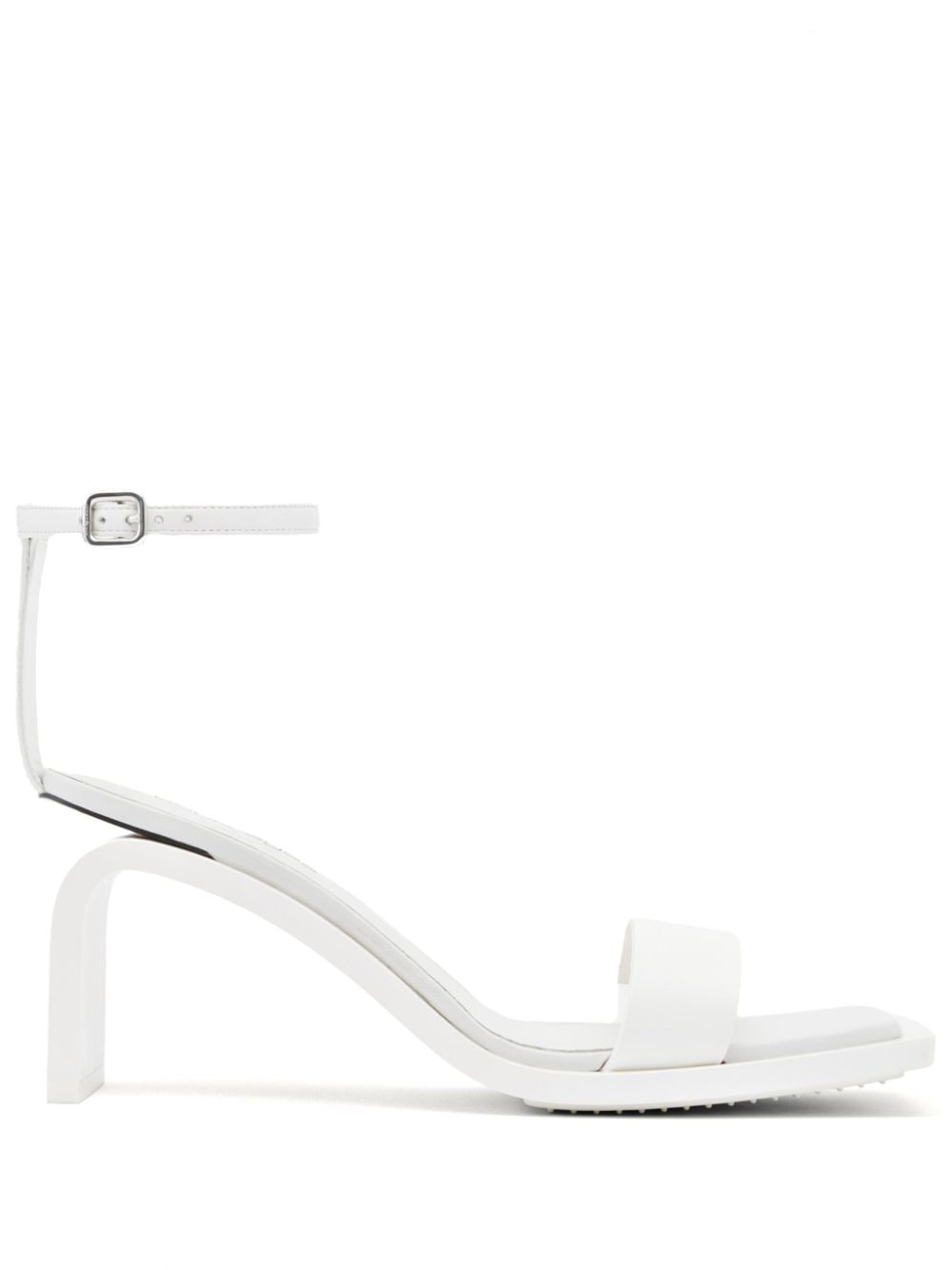 Courrèges Stream 70mm sandals - White von Courrèges