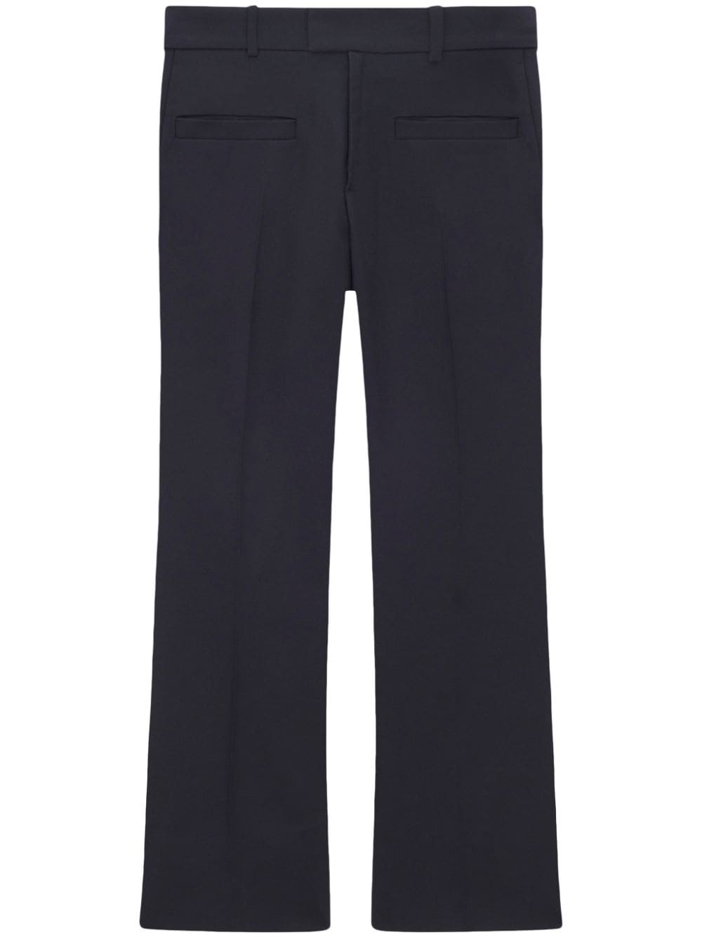 Courrèges cropped tailored trousers - Blue von Courrèges