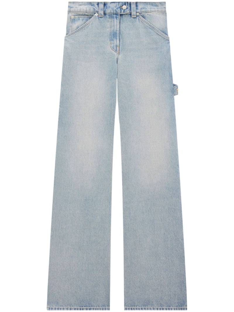 Courrèges light-wash wide-leg jeans - Blue von Courrèges