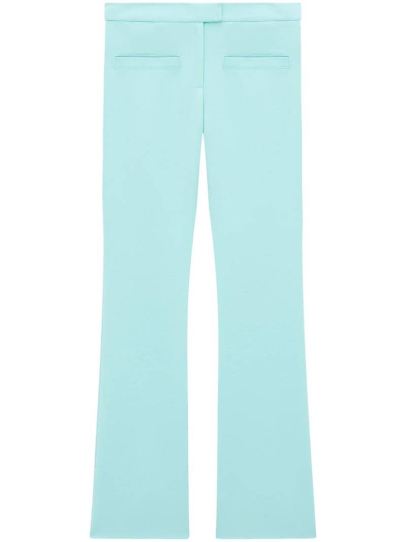 Courrèges low-rise tailored trousers - Blue von Courrèges