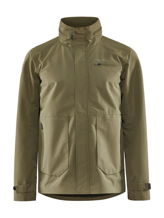 Craft ADV Bike Ride Hydro Jacket M Regenjacke khaki von Craft