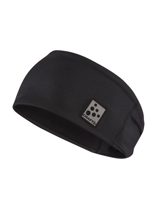 Craft ADV Microfleece Shaped Headband Stirnband schwarz von Craft
