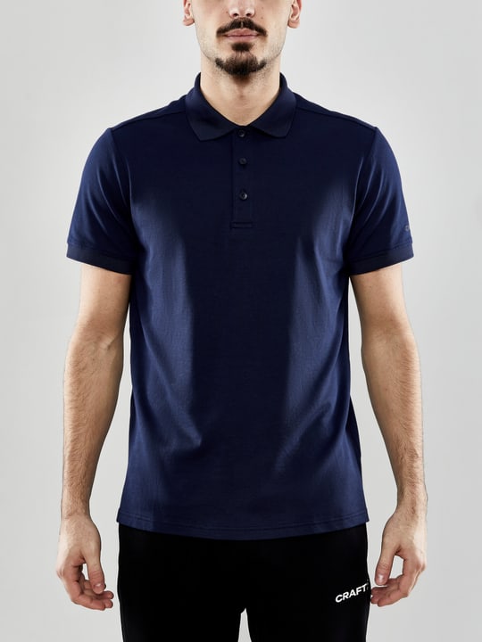 Craft Core Blend Polo Shirt M Poloshirt dunkelblau von Craft
