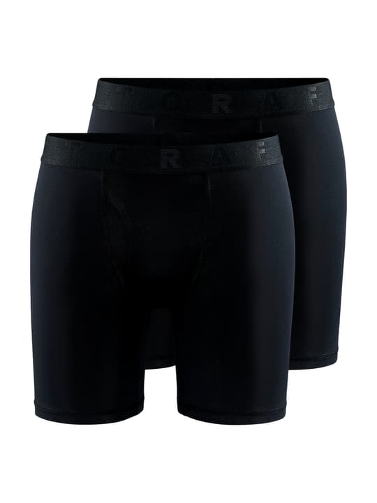 Craft Core DRY Boxer 6-Inch 2-Pack M Boxershorts schwarz von Craft