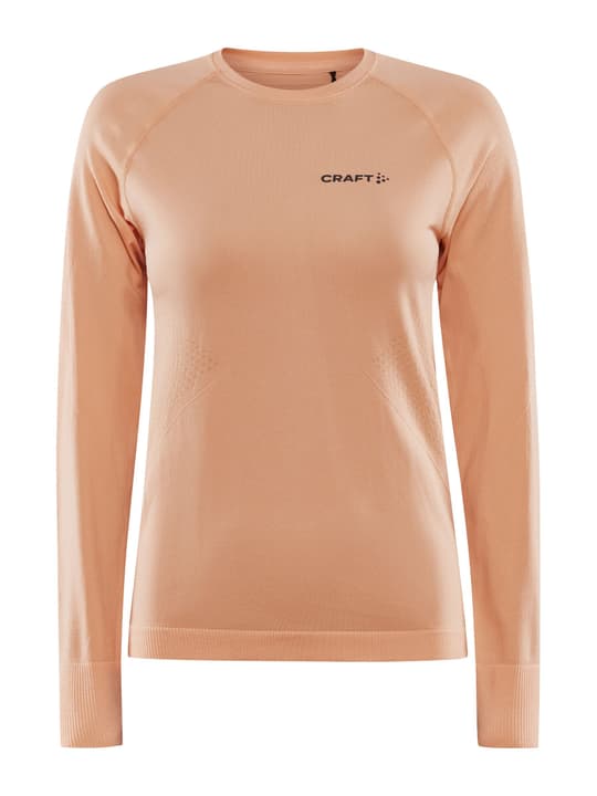 Craft Core Dry Active Comfort LS Langarmshirt apricot von Craft