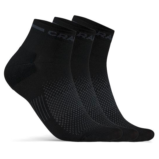 Craft - Core Dry Mid Sock 3-Pack - Velosocken Gr 40-42 schwarz Craft - Core Dry Mid Sock 3-Pack - Velosocken Gr 40-42 schwarz von Craft