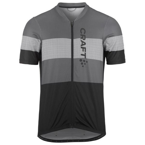 Craft - Core Endurance Logo Jersey - Velotrikot Gr XXL grau/schwarz von Craft