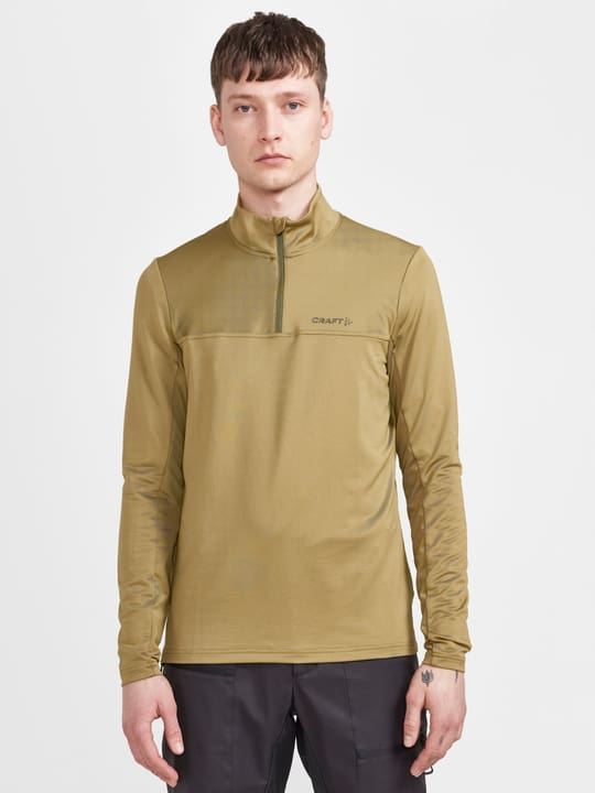 Craft Core Gain Midlayer M Langarmshirt gold von Craft