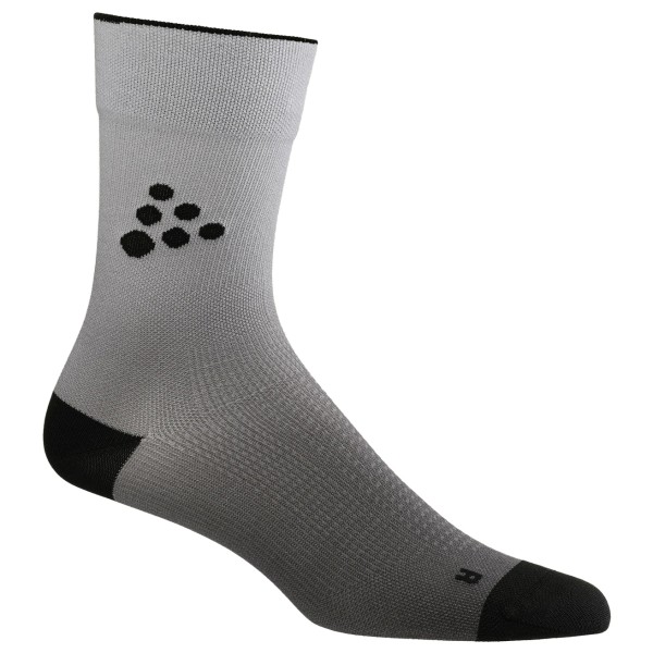 Craft - Pro Hypervent Print Sock - Laufsocken Gr 43-45 grau von Craft