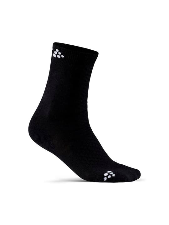 Craft Warm MID 2-Pac Sock JR Socken schwarz von Craft