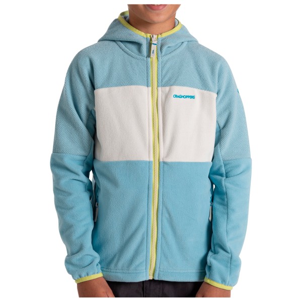 Craghoppers - Kid's Bindloe Kapuzenjacke - Fleecejacke Gr 104;116;128;140;152;158 blau;bunt;türkis Craghoppers - Kid's Bindloe Kapuzenjacke - Fleecejacke Gr 104;116;128;140;152;158 blau;bunt;türkis von Craghoppers