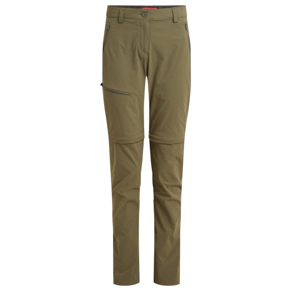 Craghoppers - Women's Nosilife Pro Convertible Hose III - Zip-Off-Hose Gr 72 - Long oliv von Craghoppers