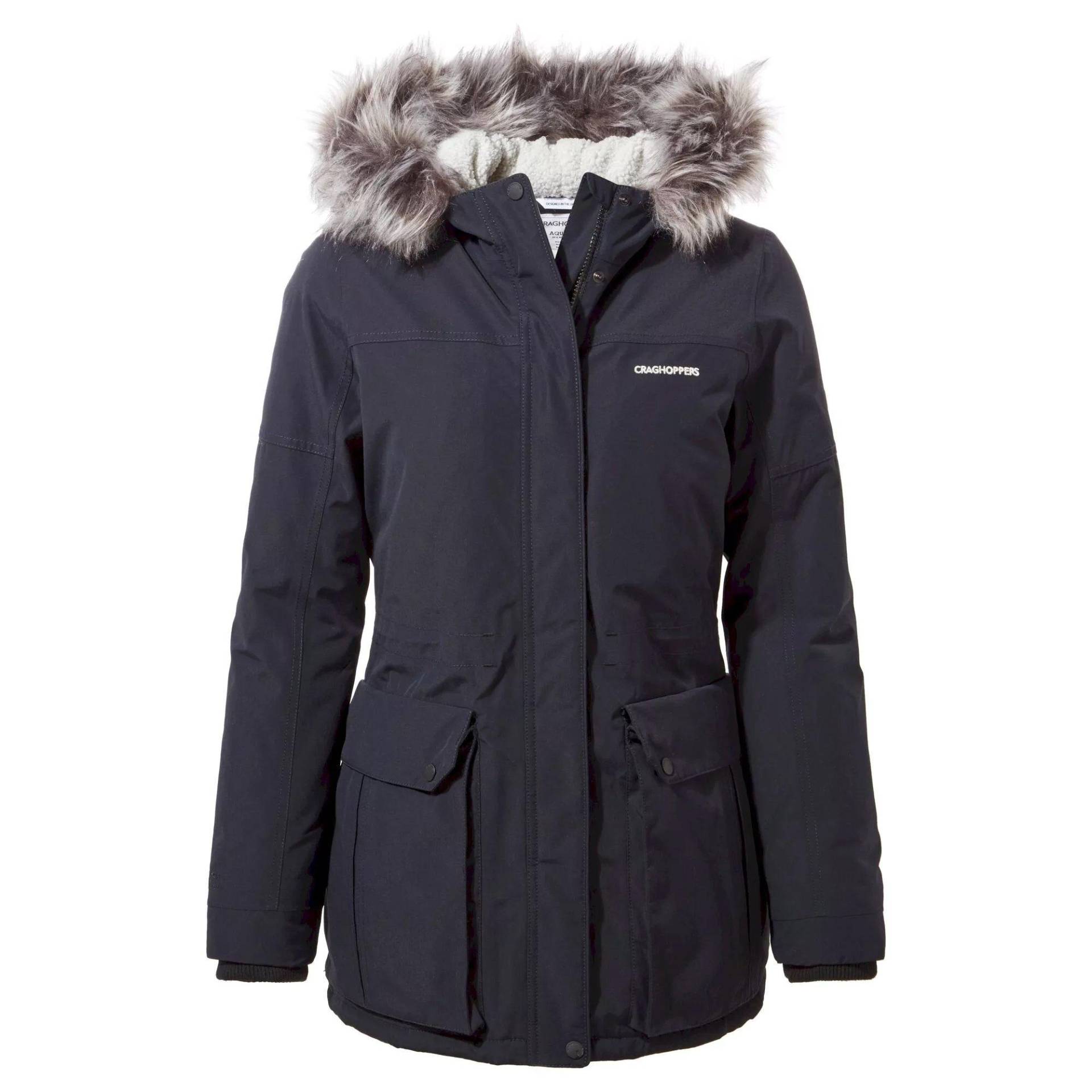 Elison Jacke, Wasserfest Damen Marine 34 von Craghoppers