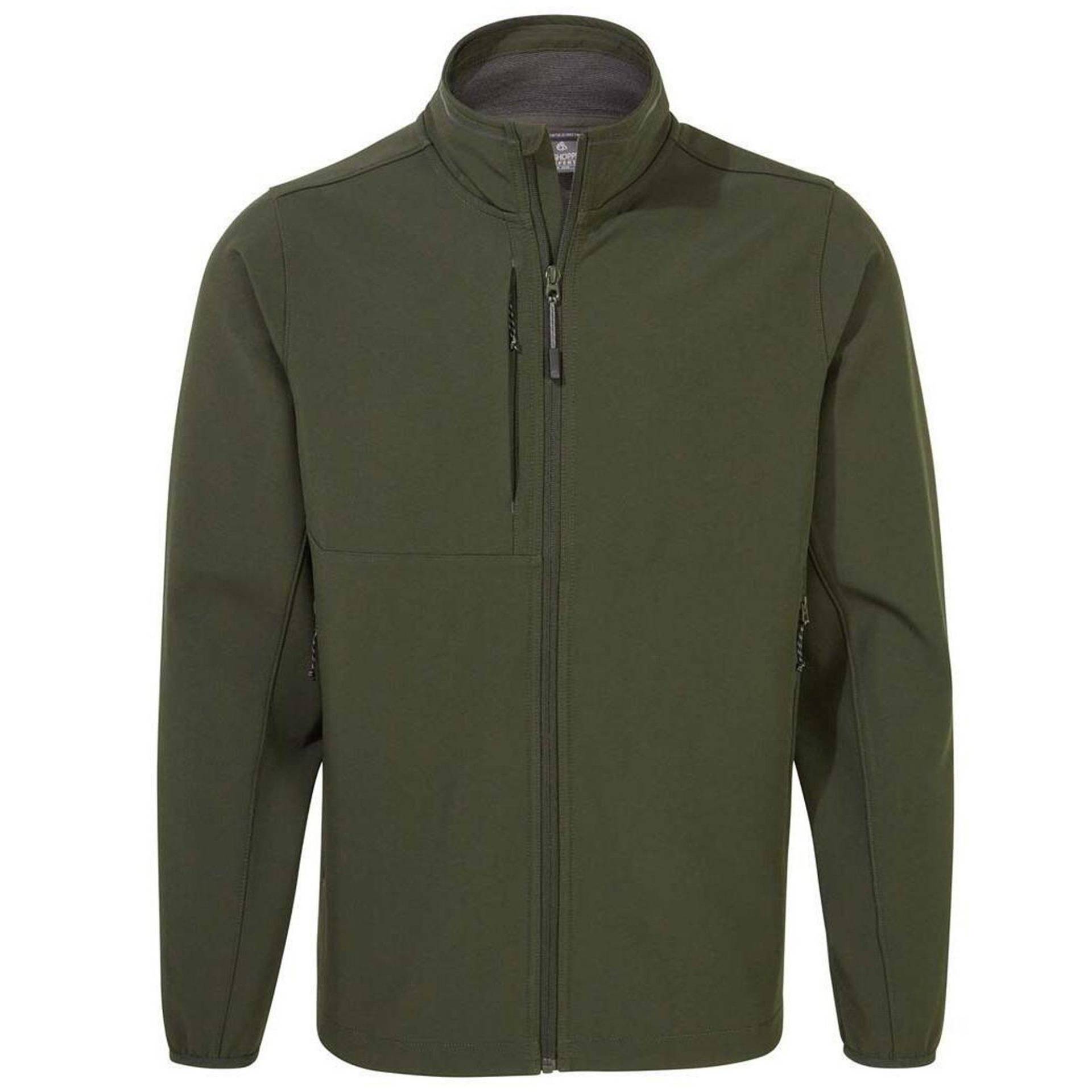 Expert Basecamp Softshelljacke Herren Platin grau L von Craghoppers