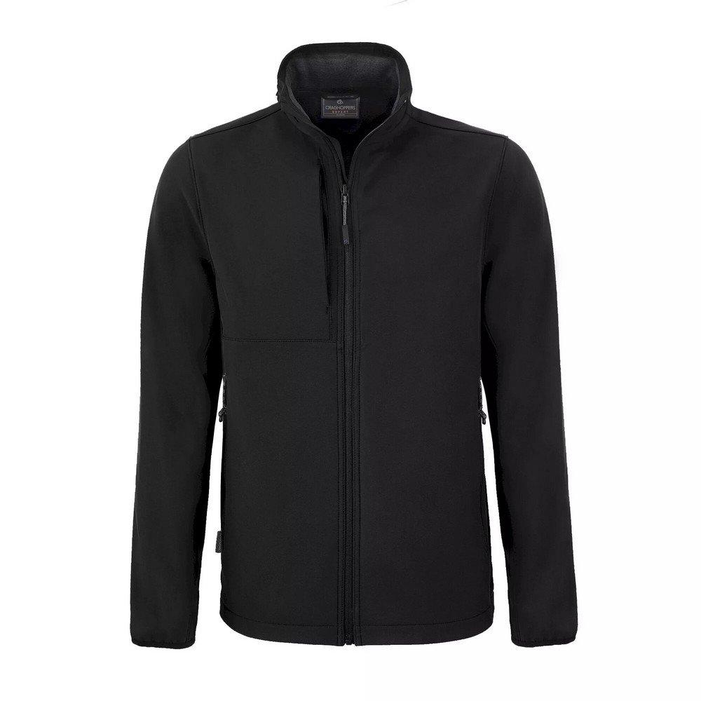 Expert Basecamp Softshelljacke Herren Schwarz L von Craghoppers