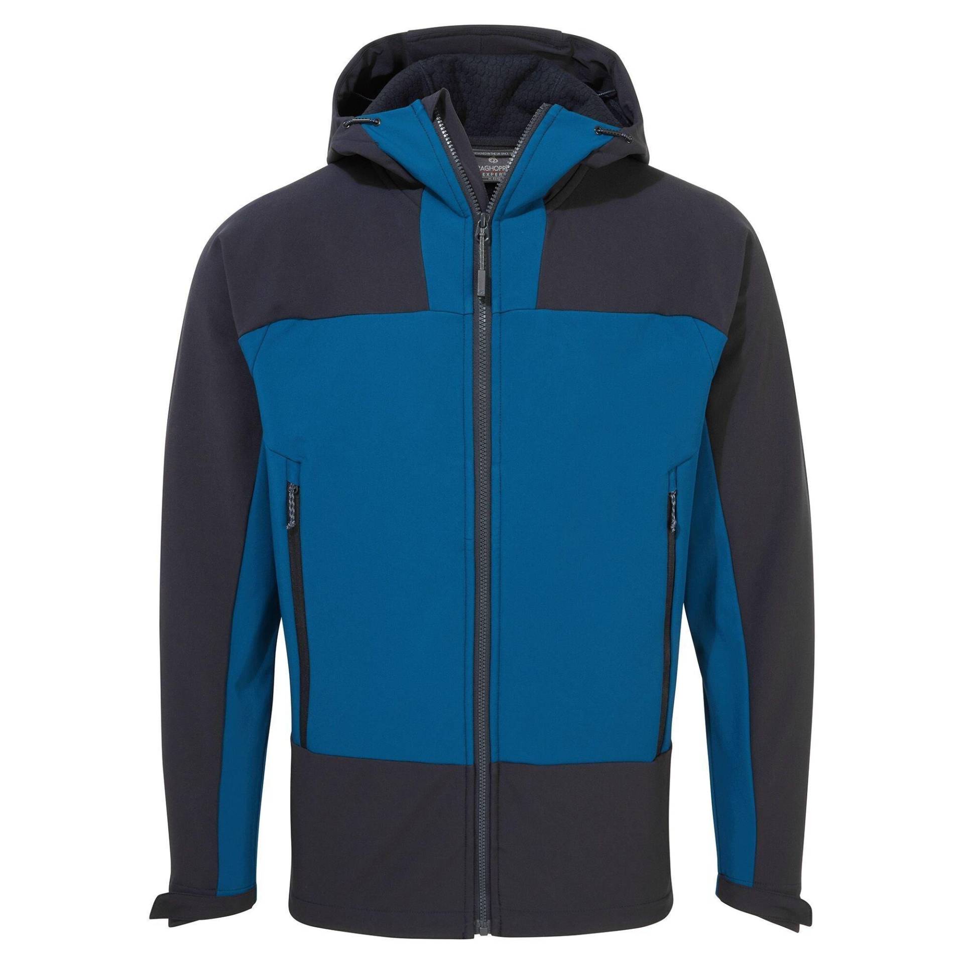 Expert Softshelljacke Mit Kapuze Aktiv Herren Blau S von Craghoppers