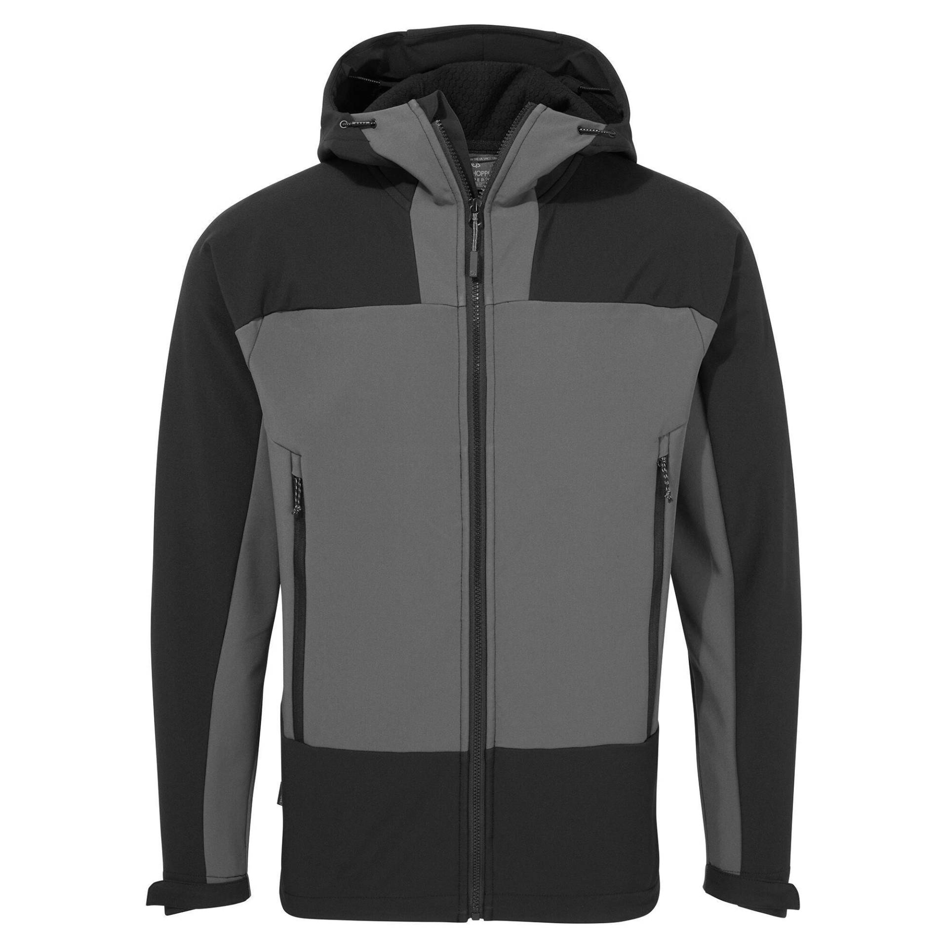 Expert Softshelljacke Mit Kapuze Aktiv Herren Spacegrau 3XL von Craghoppers