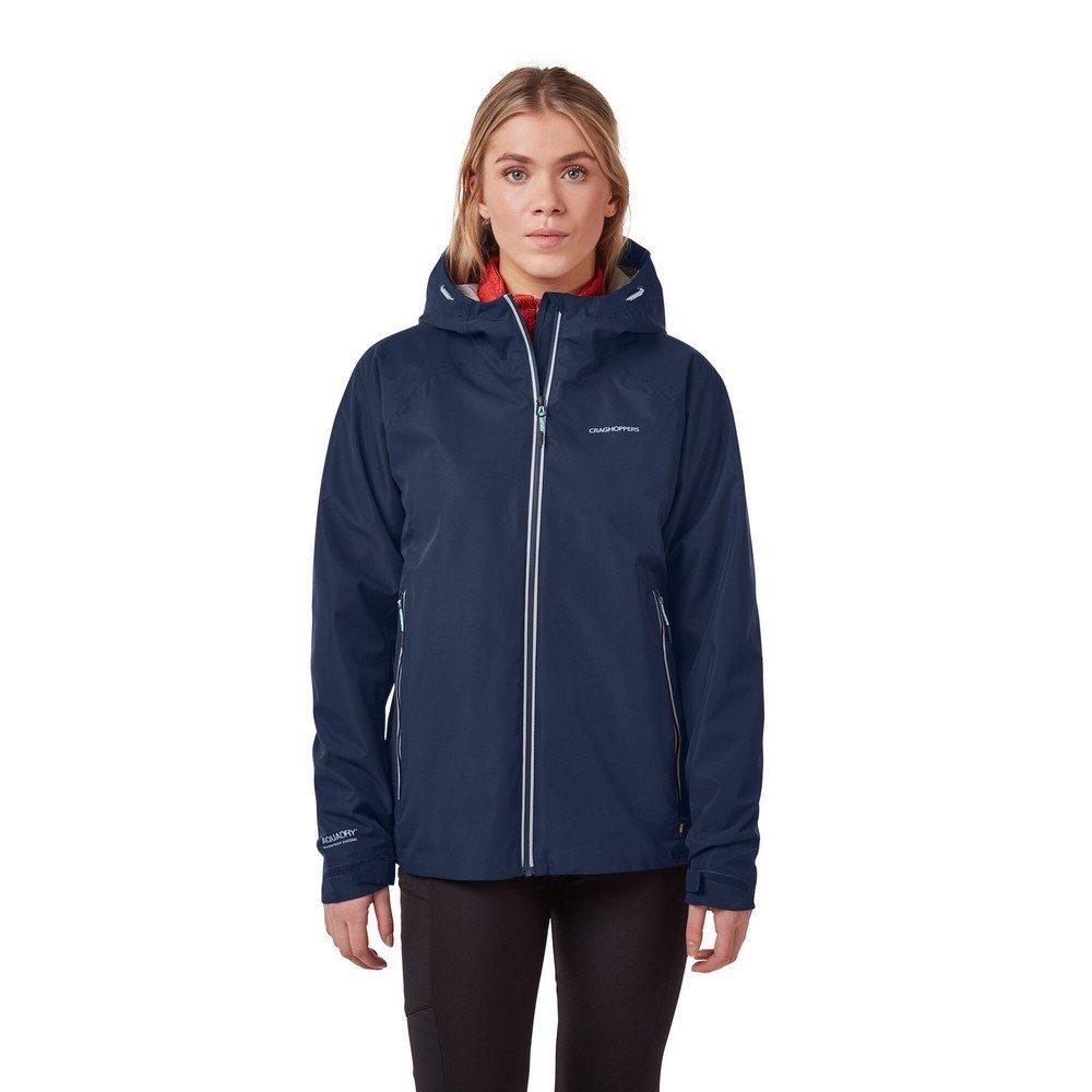 Outdoorjacke Atlas Mit Kapuze Damen Marine 36 von Craghoppers