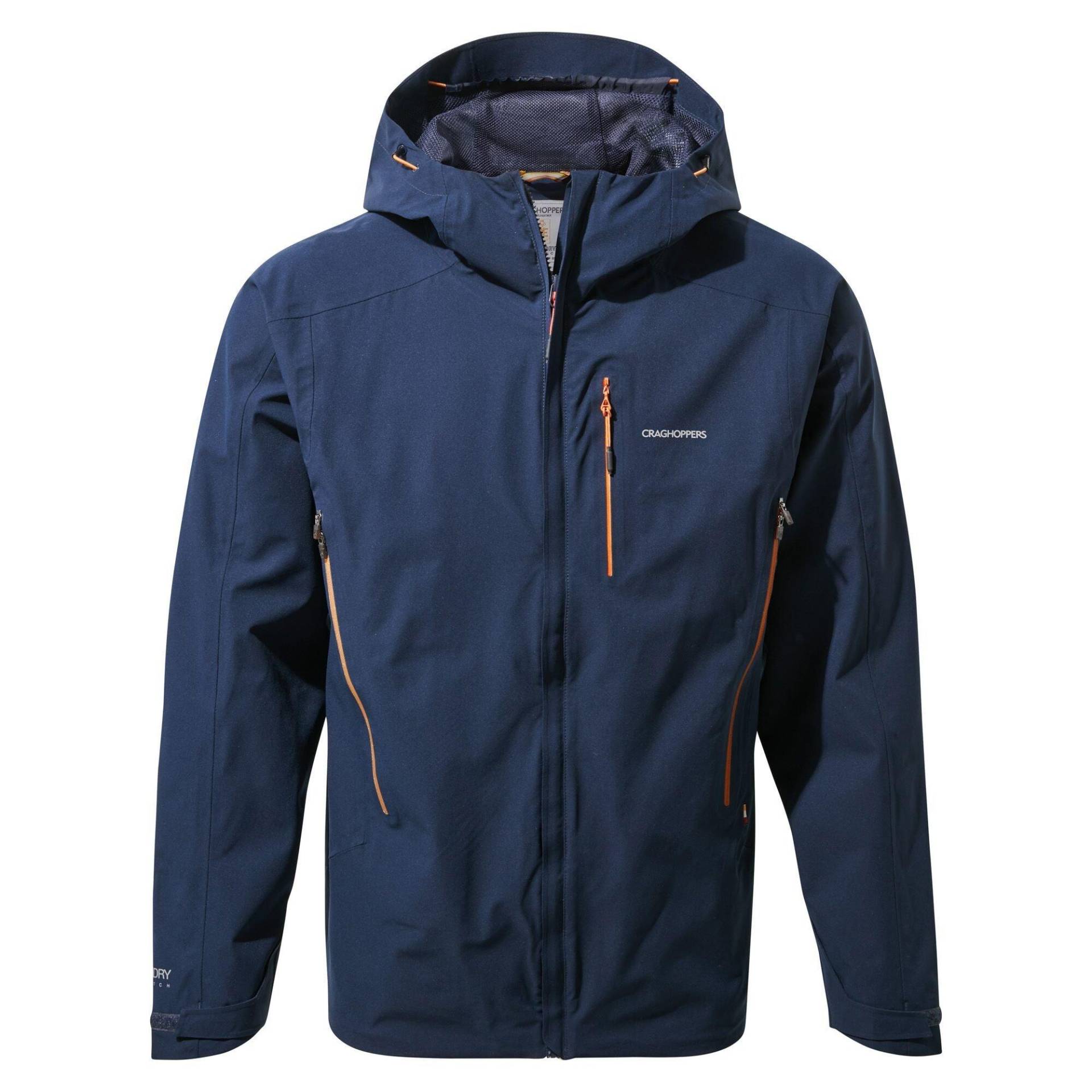 Outdoorjacke Explore Mit Kapuze Herren Blau XS von Craghoppers