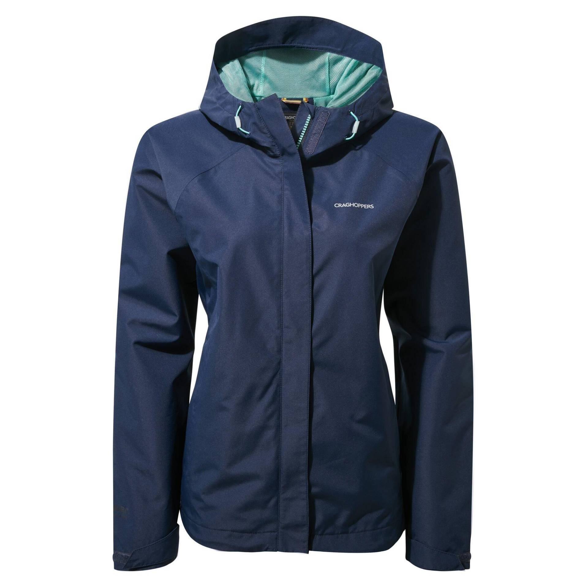 Outdoorjacke Orion Mit Kapuze Damen Blau 44 von Craghoppers