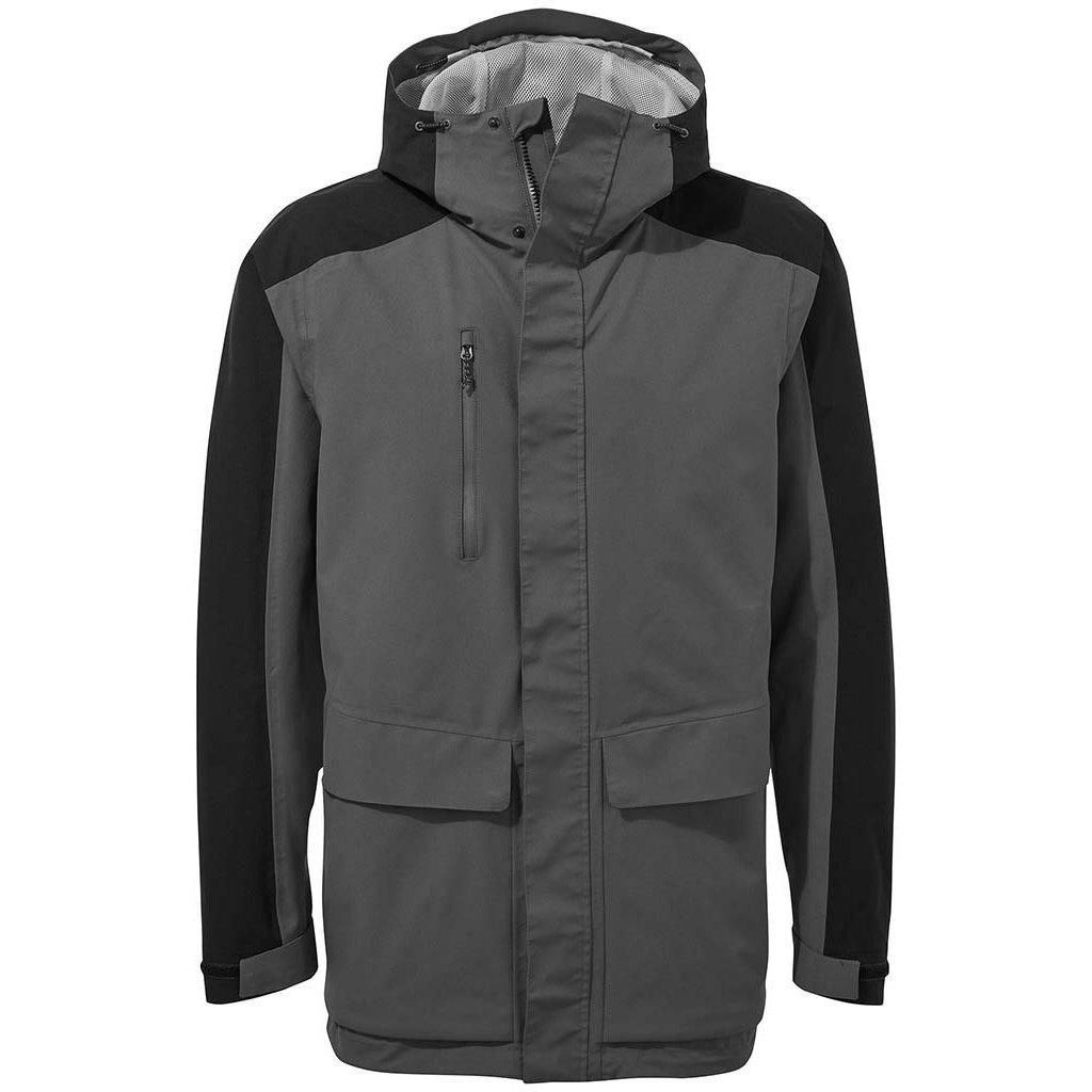 Pro Jacke, Wasserfest Damen Grau M von Craghoppers