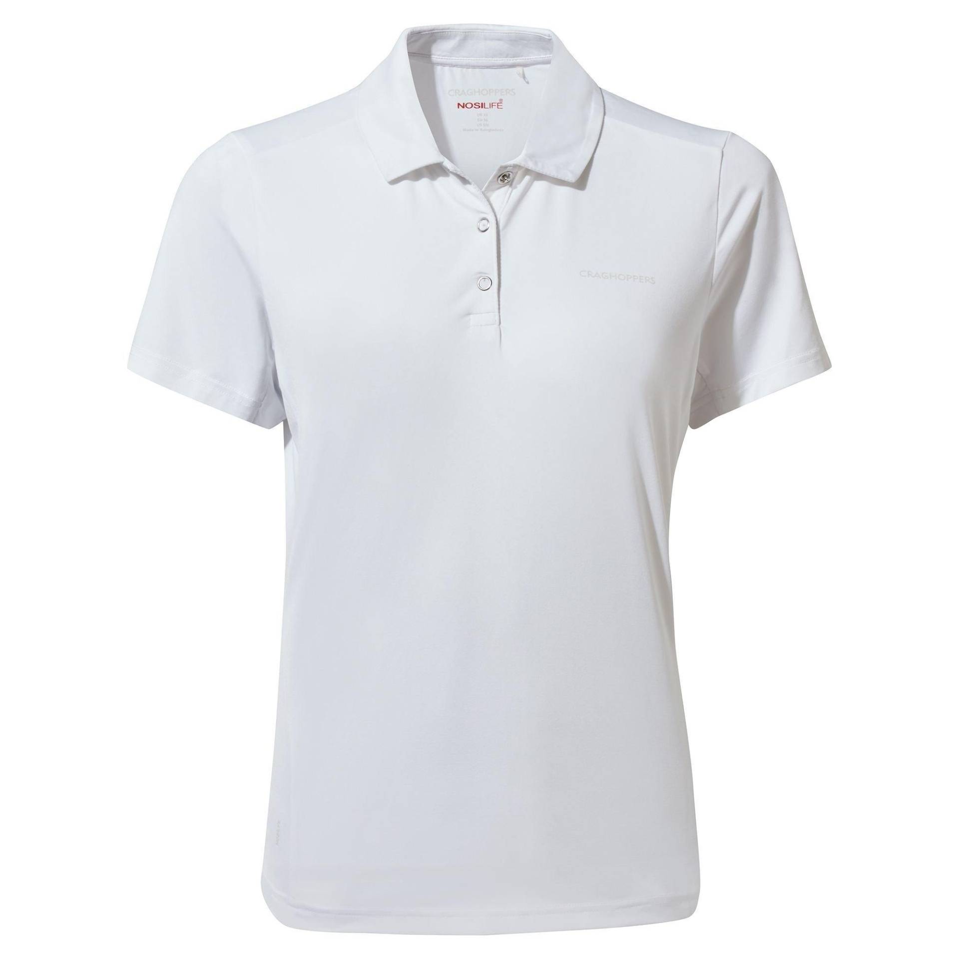 Pro Poloshirt Damen Weiss 36 von Craghoppers