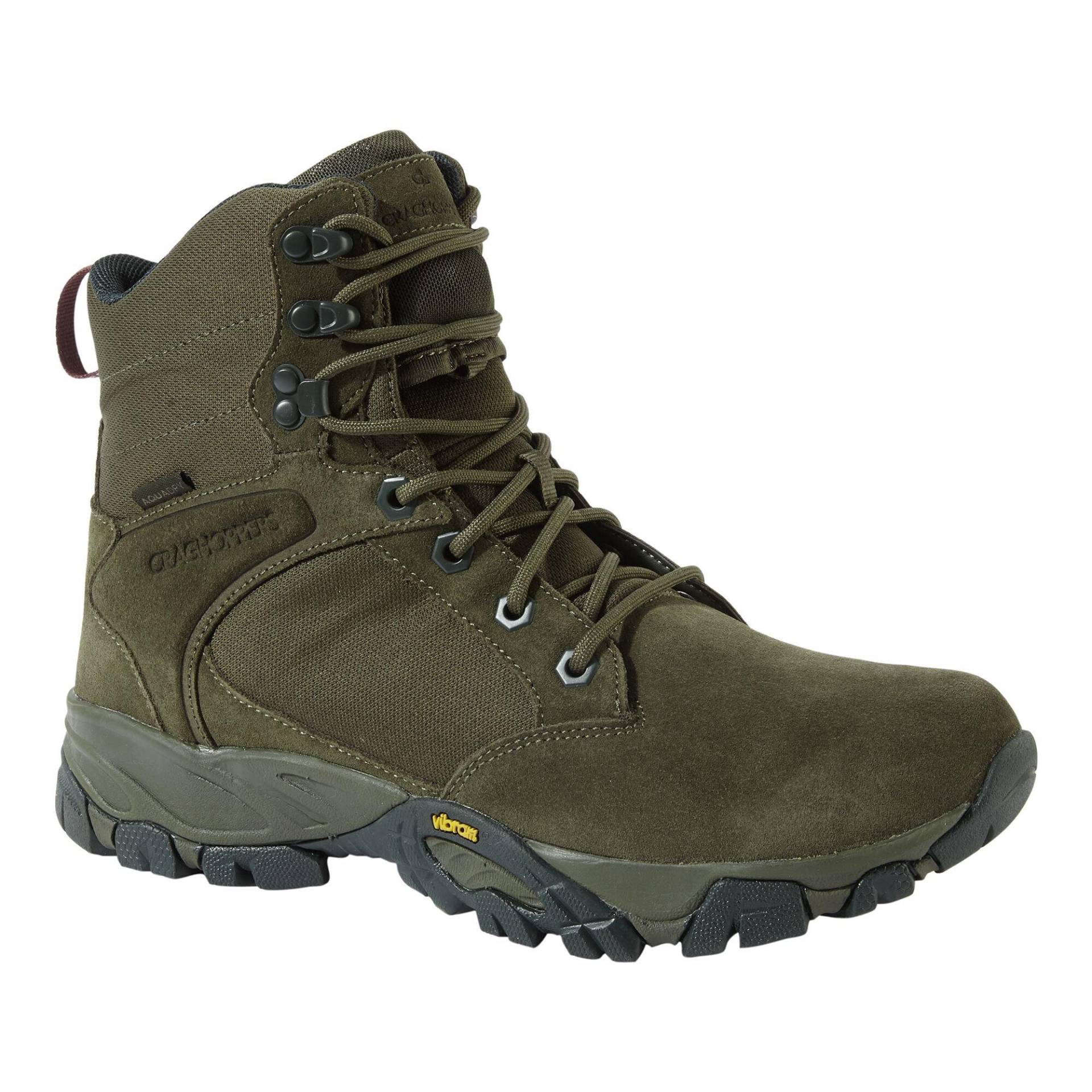 Salado Hi Wildlederwanderstiefel Herren Khaki 40 von Craghoppers