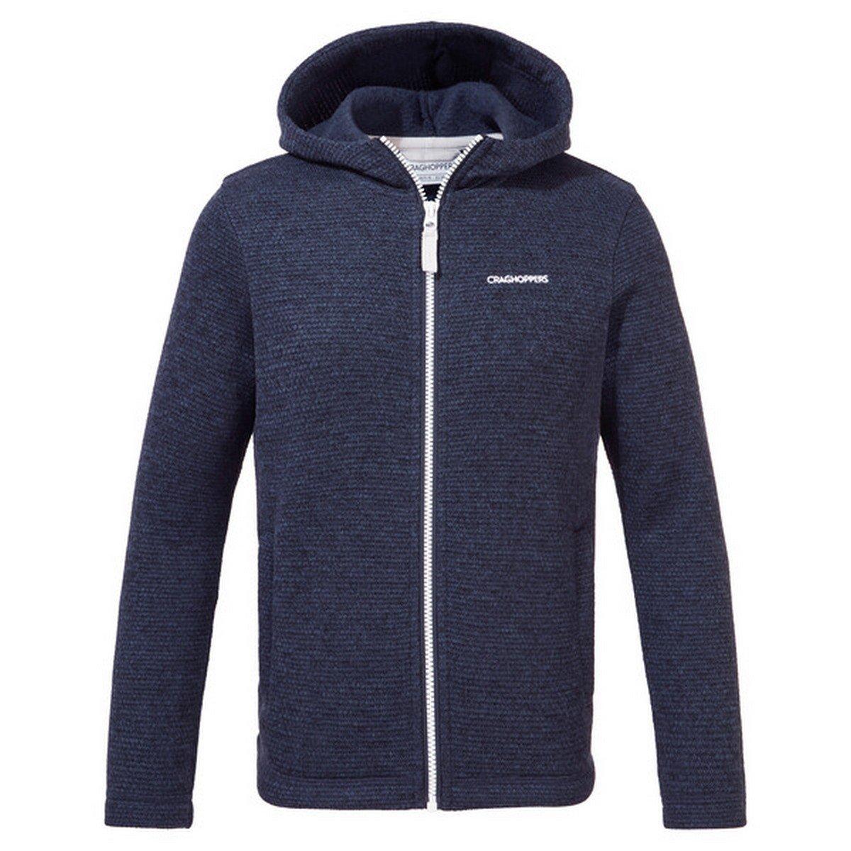 Shiloh Fleecejacke Mit Kapuze Jungen Blau 104 von Craghoppers