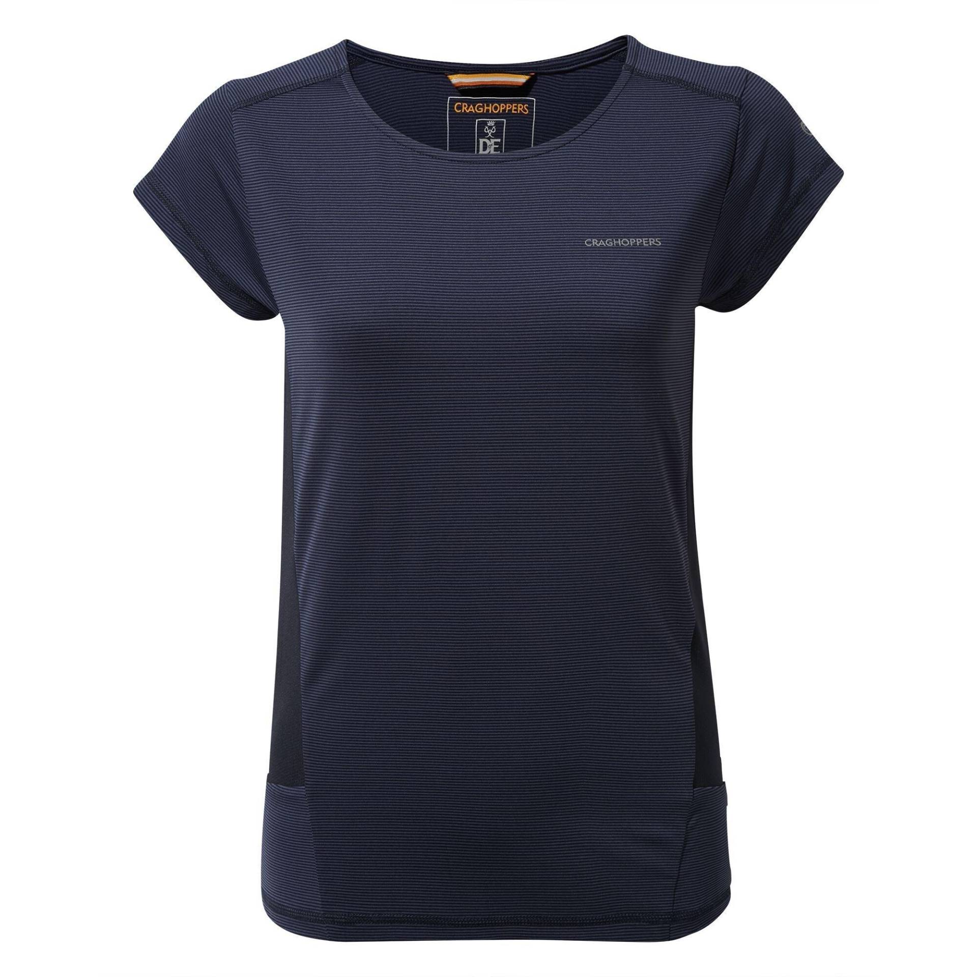 Tshirt Atmos Kurzärmlig Damen Blau 46 von Craghoppers