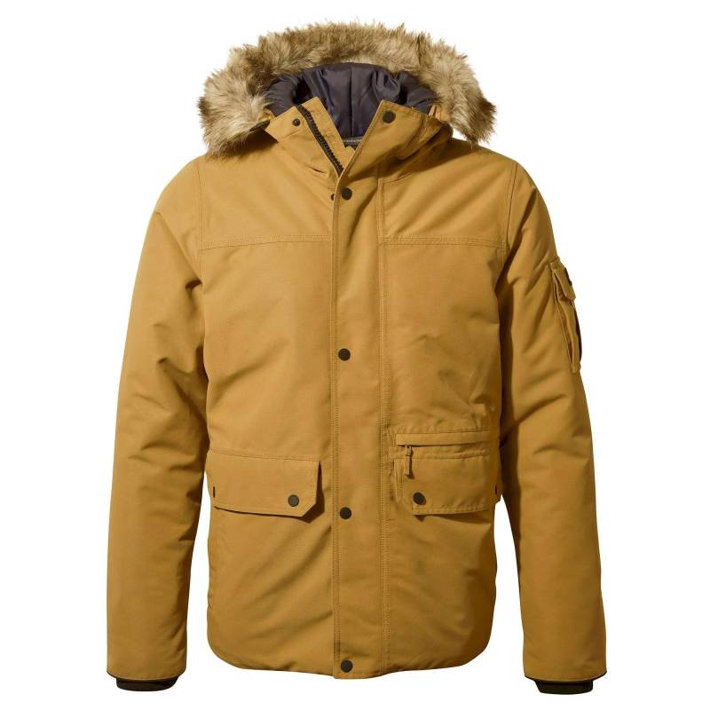 Wasenhorn Jacke, Wasserfest Herren Braun Leder S von Craghoppers