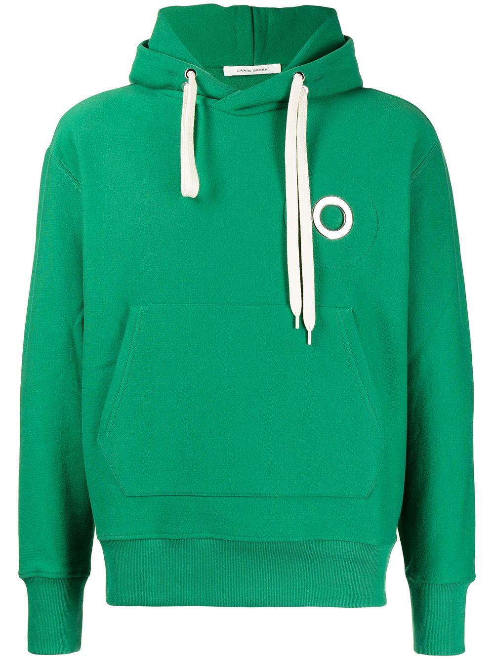 Craig Green eyelet-embellished fleece hoodie von Craig Green