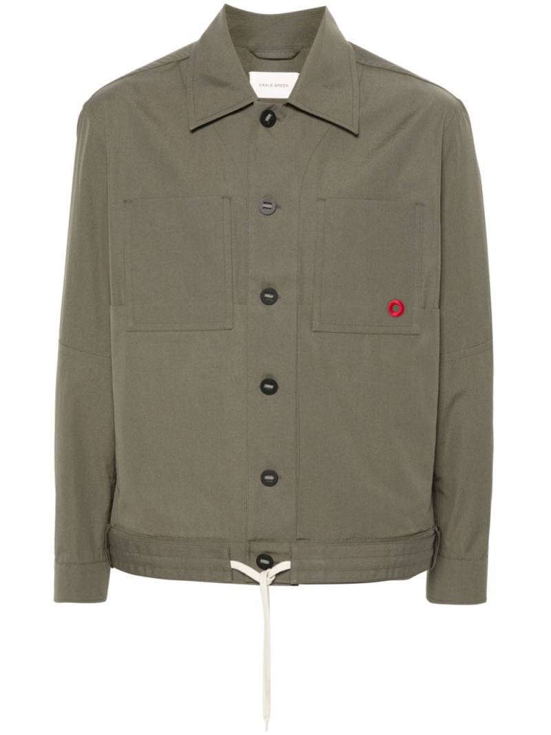 Craig Green military shirt jacket - Grey von Craig Green