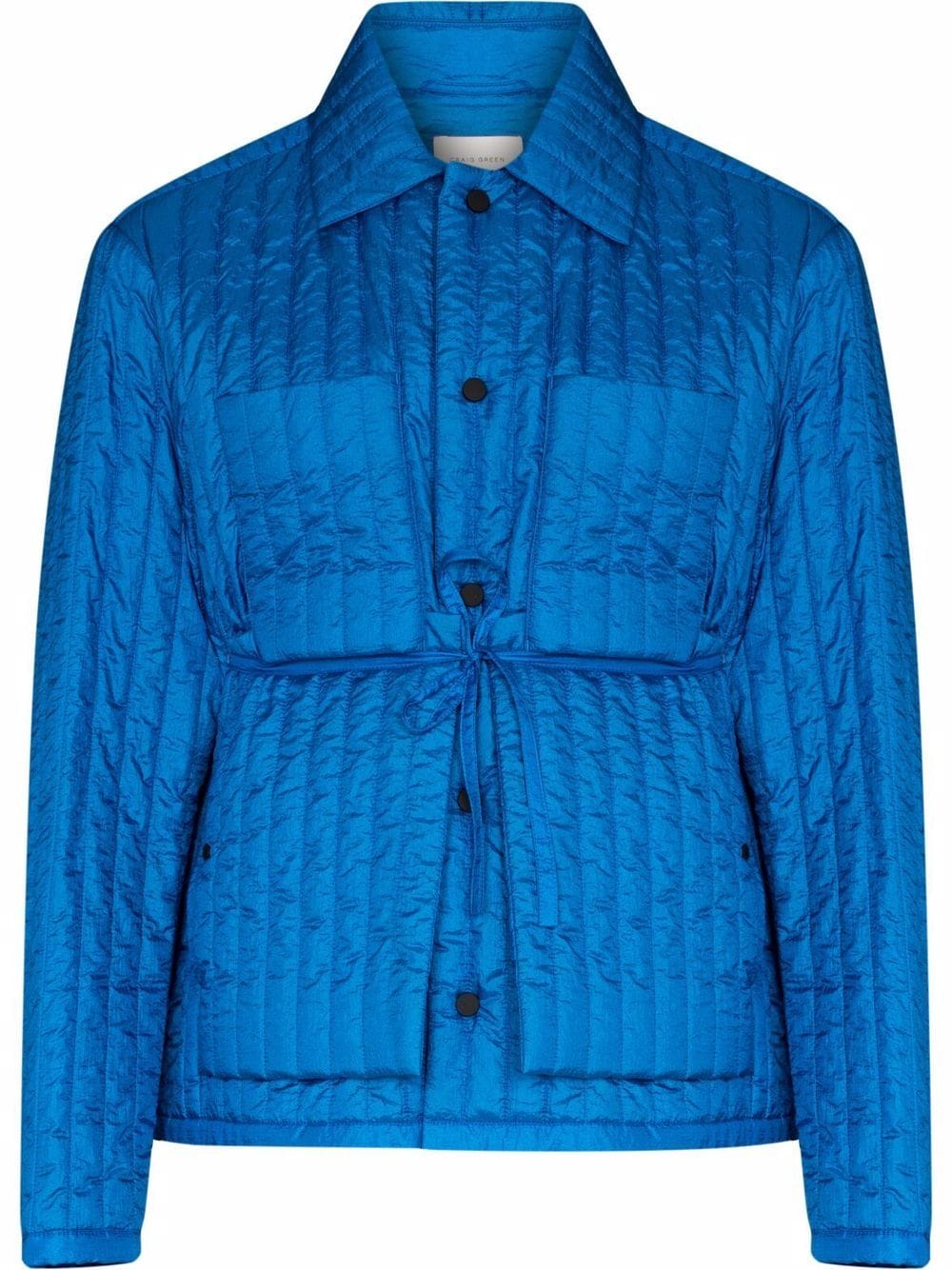 Craig Green quilted single-breasted jacket - Blue von Craig Green