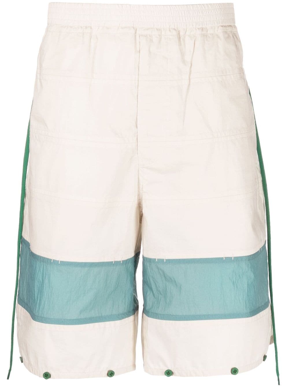 Craig Green two-tone panelled shorts - Neutrals von Craig Green