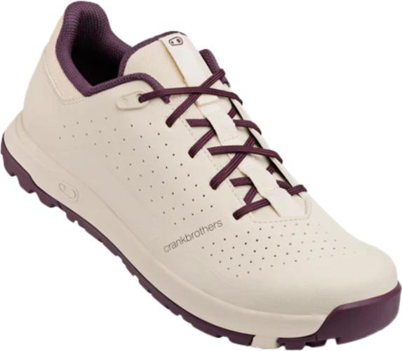 Crankbrothers Mallet Trail Schuh lace - weiss-violett (Grösse: 39.5) von Crankbrothers