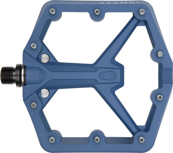 Crankbrothers Pedal Stamp 1 large - blau Gen 2 von Crankbrothers