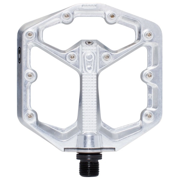 Crankbrothers - Stamp 7 - Plattformpedale Gr Small grau/weiß von Crankbrothers