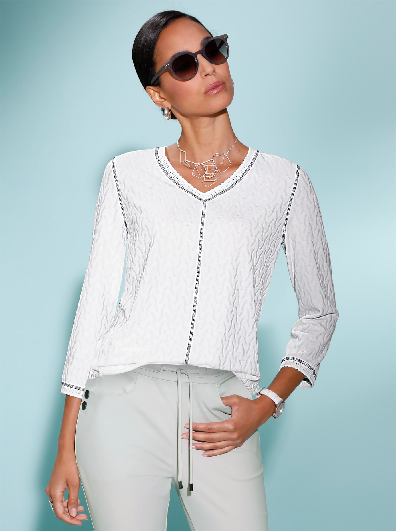 creation L 3/4-Arm-Shirt »Shirt«, (1 tlg.) creation L 3/4-Arm-Shirt »Shirt«, (1 tlg.) von Creation L