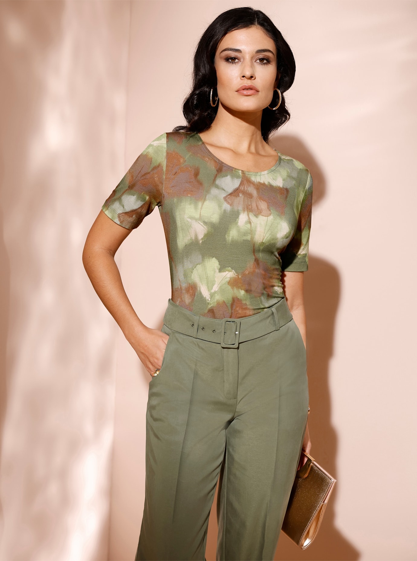 creation L Kurzarmshirt »Druck-Shirt«, (1 tlg.) von Creation L
