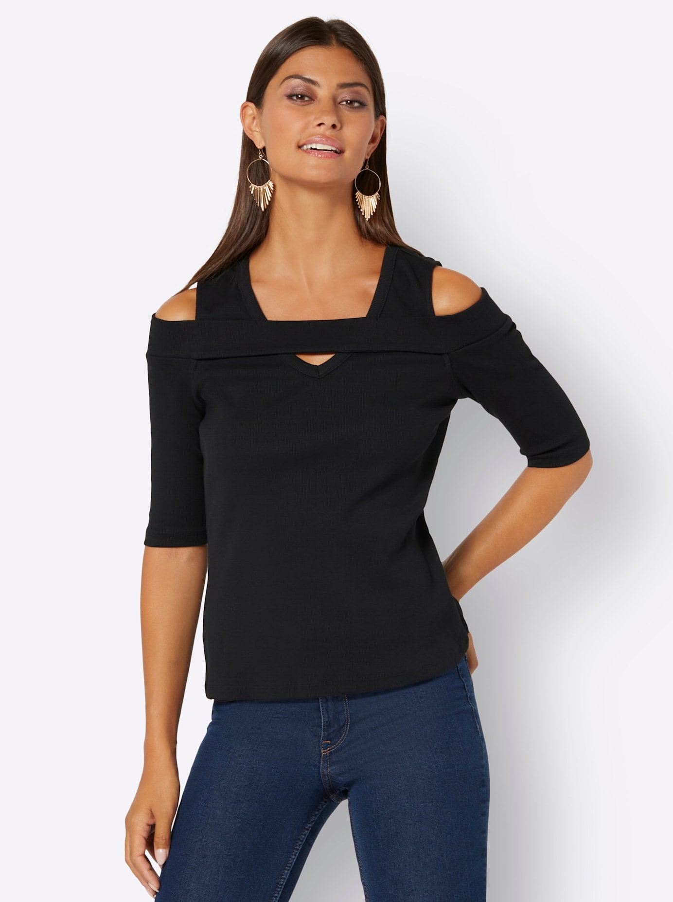 creation L Kurzarmshirt »Shirt«, (1 tlg.) von Creation L