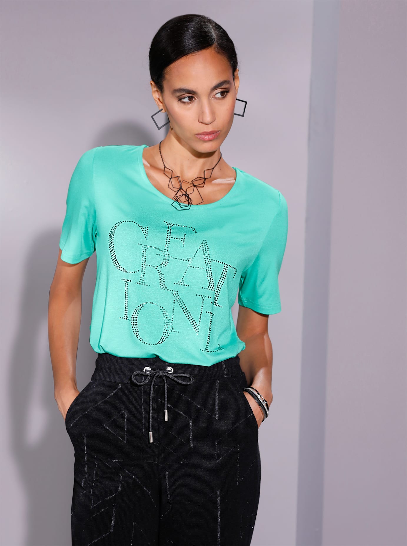 creation L Kurzarmshirt »Shirt«, (1 tlg.) von Creation L