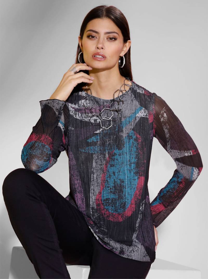 creation L Langarmshirt »Plissee-Shirt«, (1 tlg.) von Creation L