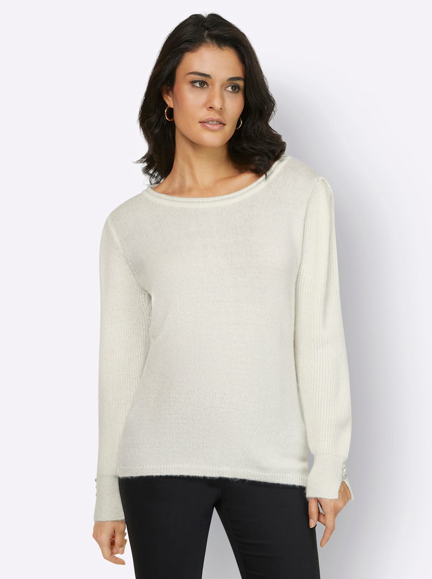 creation L Rundhalspullover »Pullover« creation L Rundhalspullover »Pullover« von Creation L
