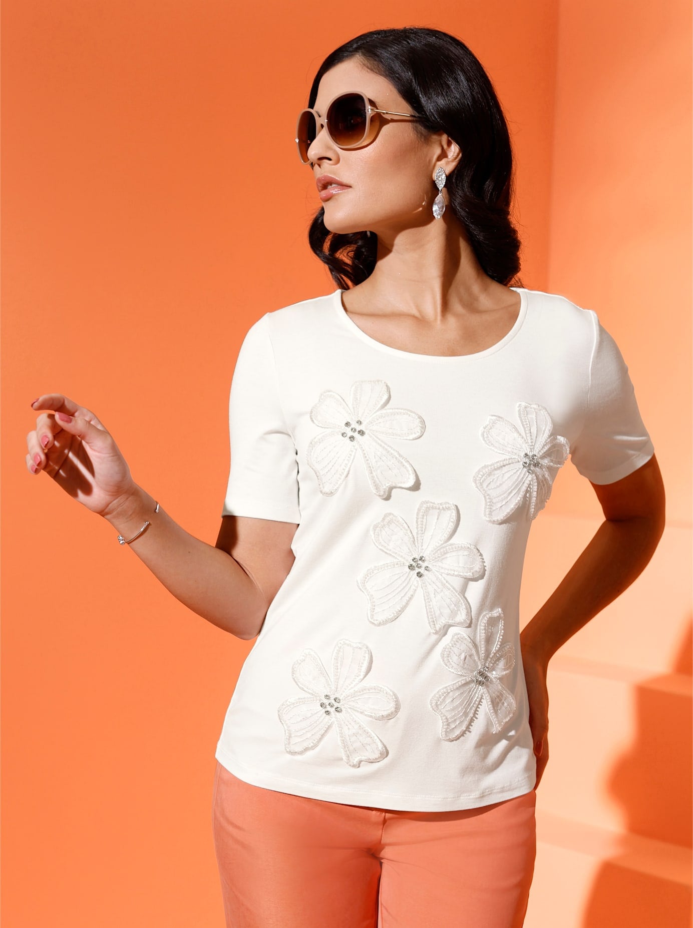 creation L Rundhalsshirt »Shirt«, (1 tlg.) von Creation L