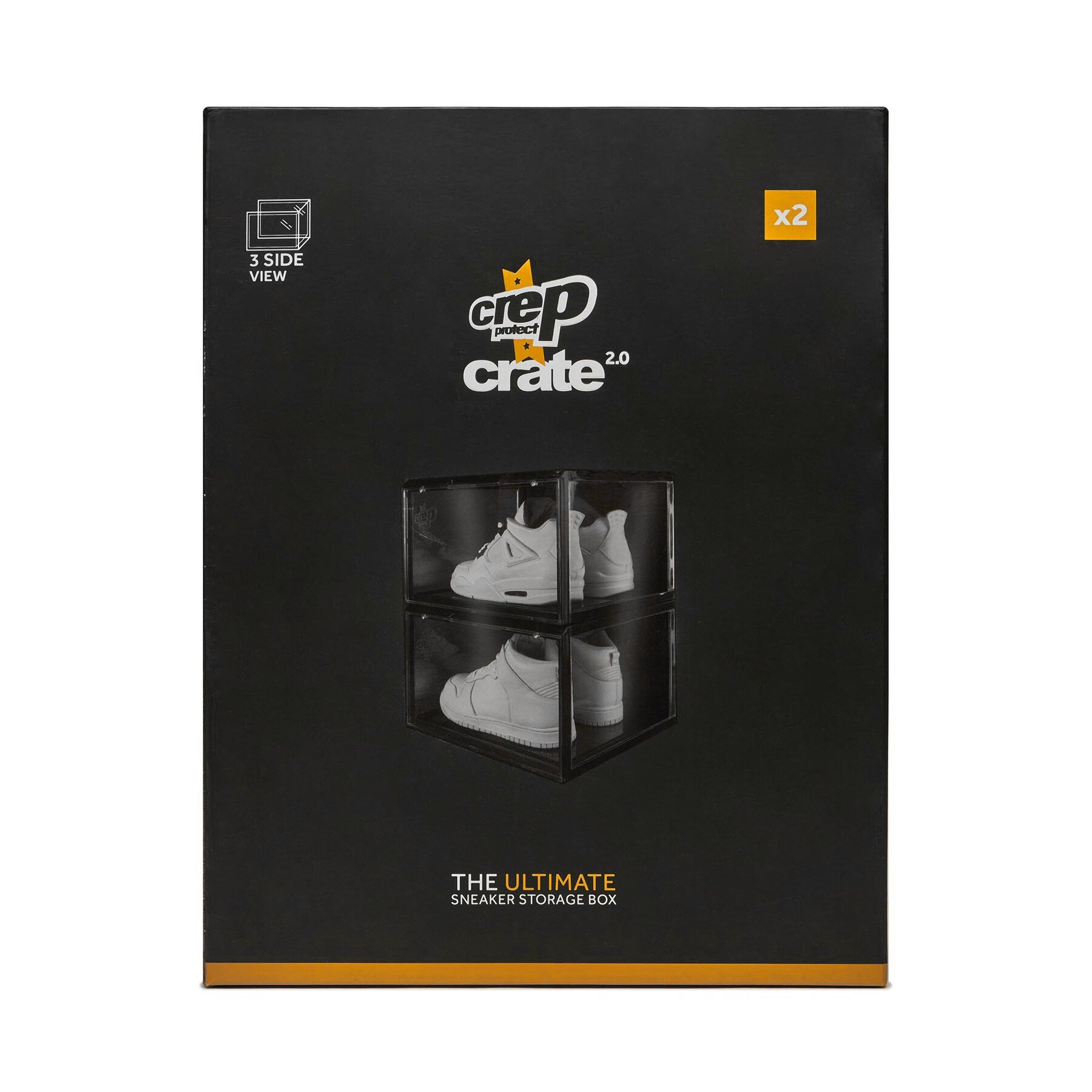 Box Crep Protect The Ultimate Sneaker Storage Box CP009 Schwarz von Crep Protect