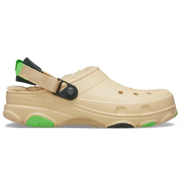Crocs - Classic All Terrain Lined Clog - Hüttenschuhe Gr M5/W7 beige von Crocs
