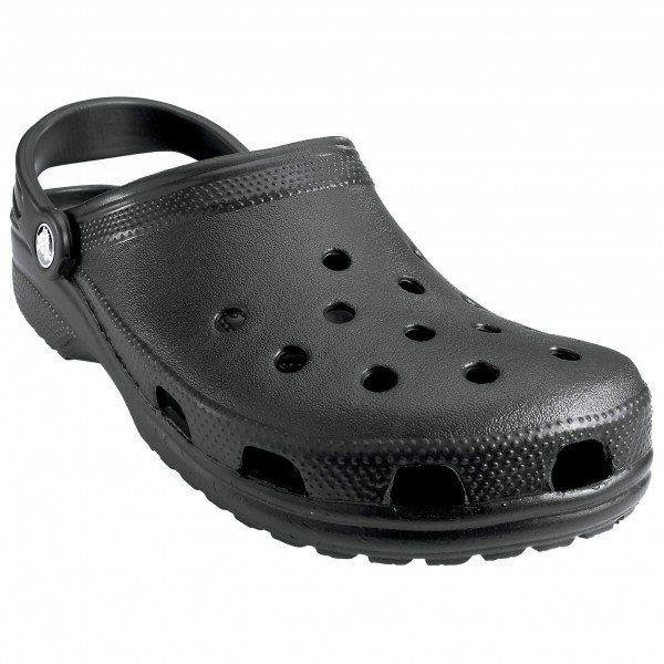 Crocs - Classic - Sandalen Gr M11 grau/schwarz von Crocs