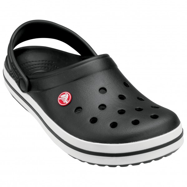 Crocs - Crocband - Sandalen Gr M9/W11 schwarz/grau von Crocs
